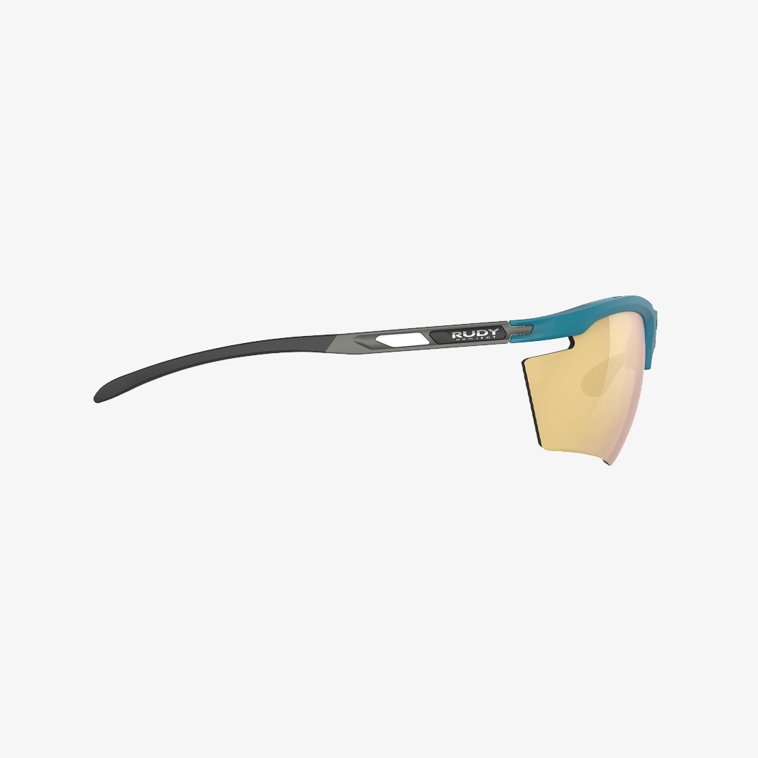 Magnus / Light Teal Matte Multilaser Gold