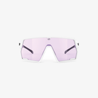 Rudy Project Kelion / White Gloss ImpactX Photochromic 2 Laser Purple Front