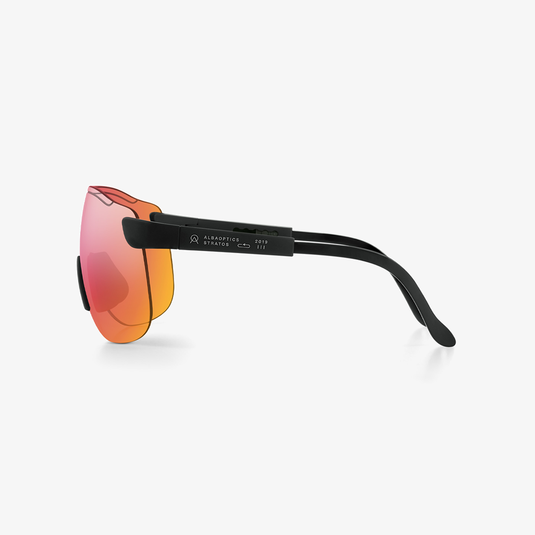 Alba Optics Stratos Black / VZUM™ ML Lava Seitenansicht