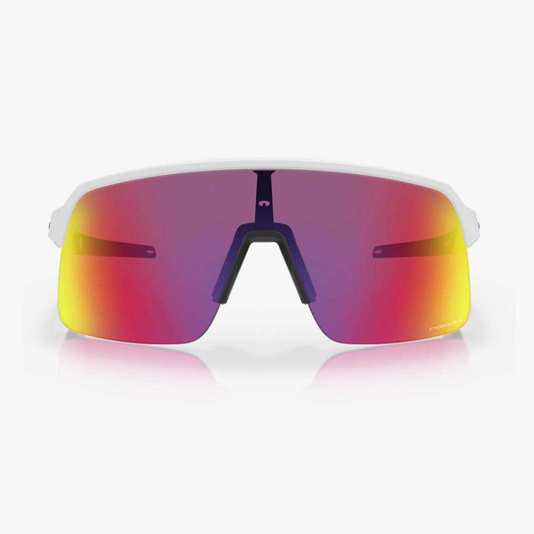 Oakley Sutro Lite / White Matte Prizm Road Frontansicht