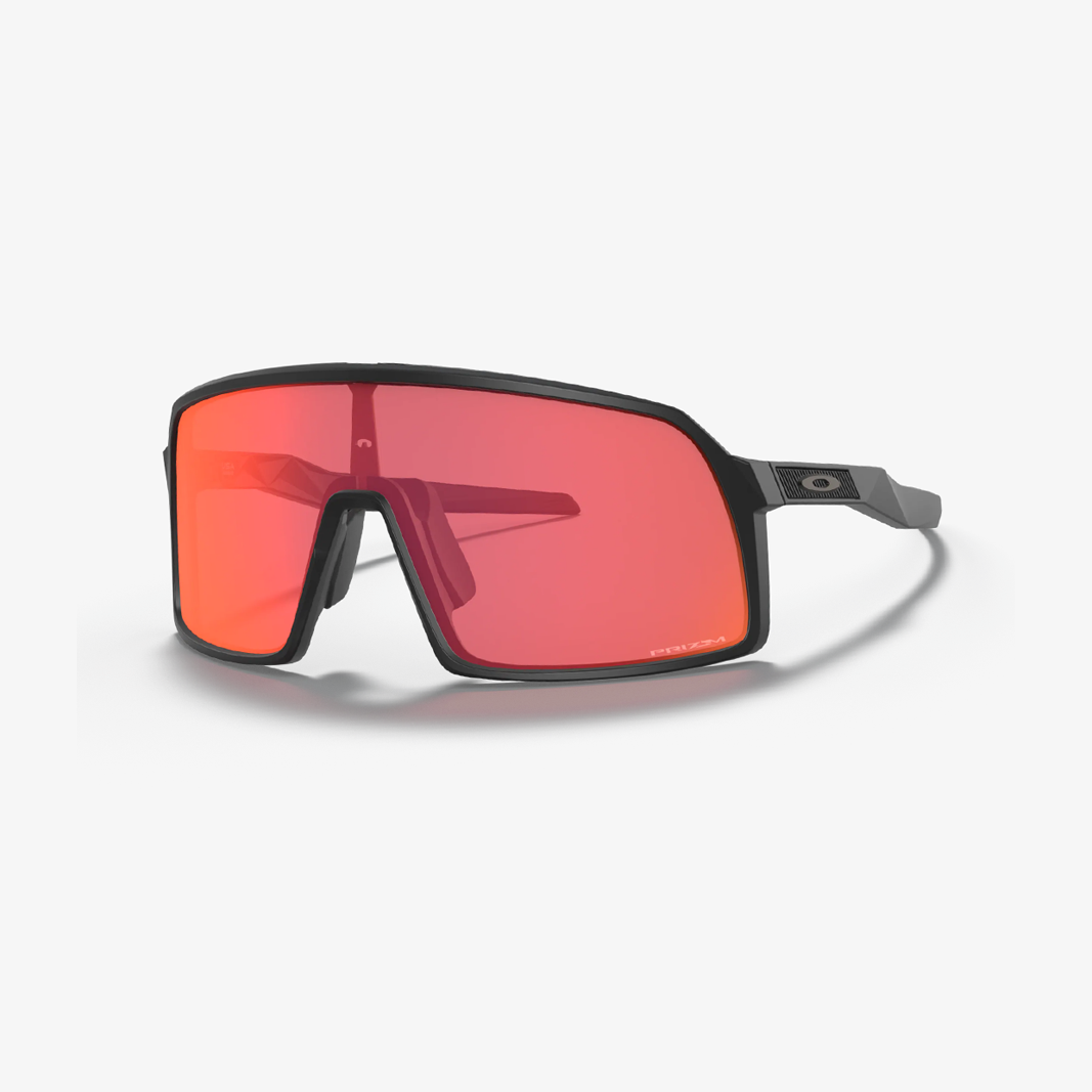 Oakley Sutro S / Black Matte Prizm Trail Torch 45° Ansicht