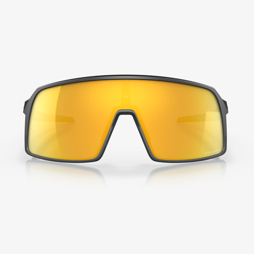 Oakley Sutro / Carbon Matte Prizm 24K Frontansicht