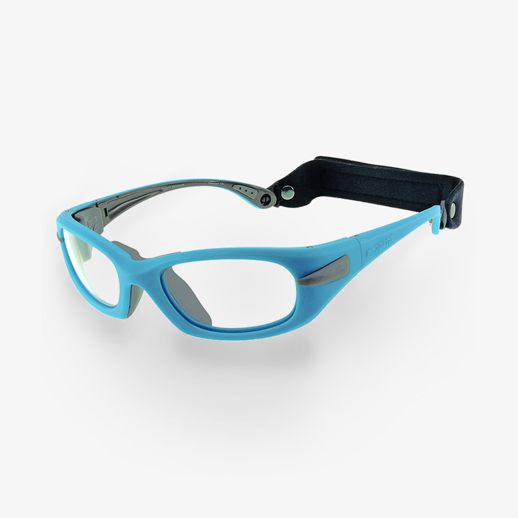 Progear Eyeguard / Neonblau Matt / Bügel Version