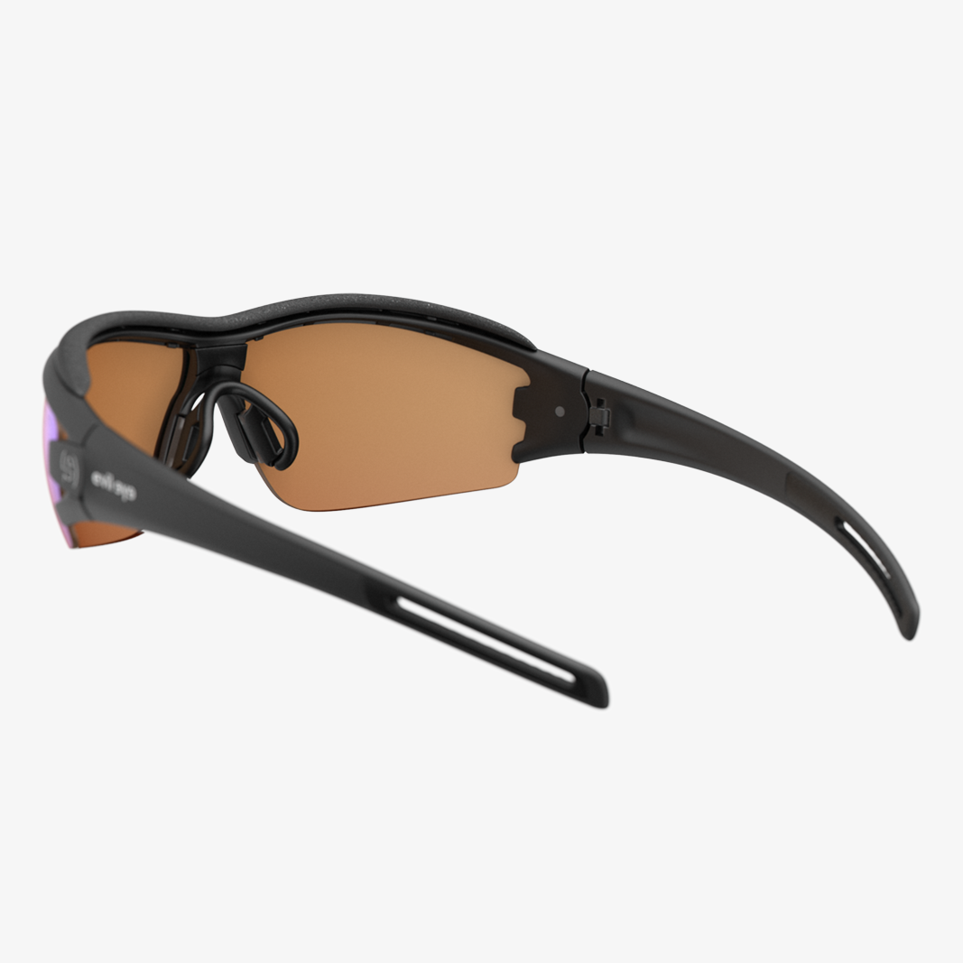 evil eye Trace Pro / Black Matt LST Bright Vario Blue Mirror Rückansicht