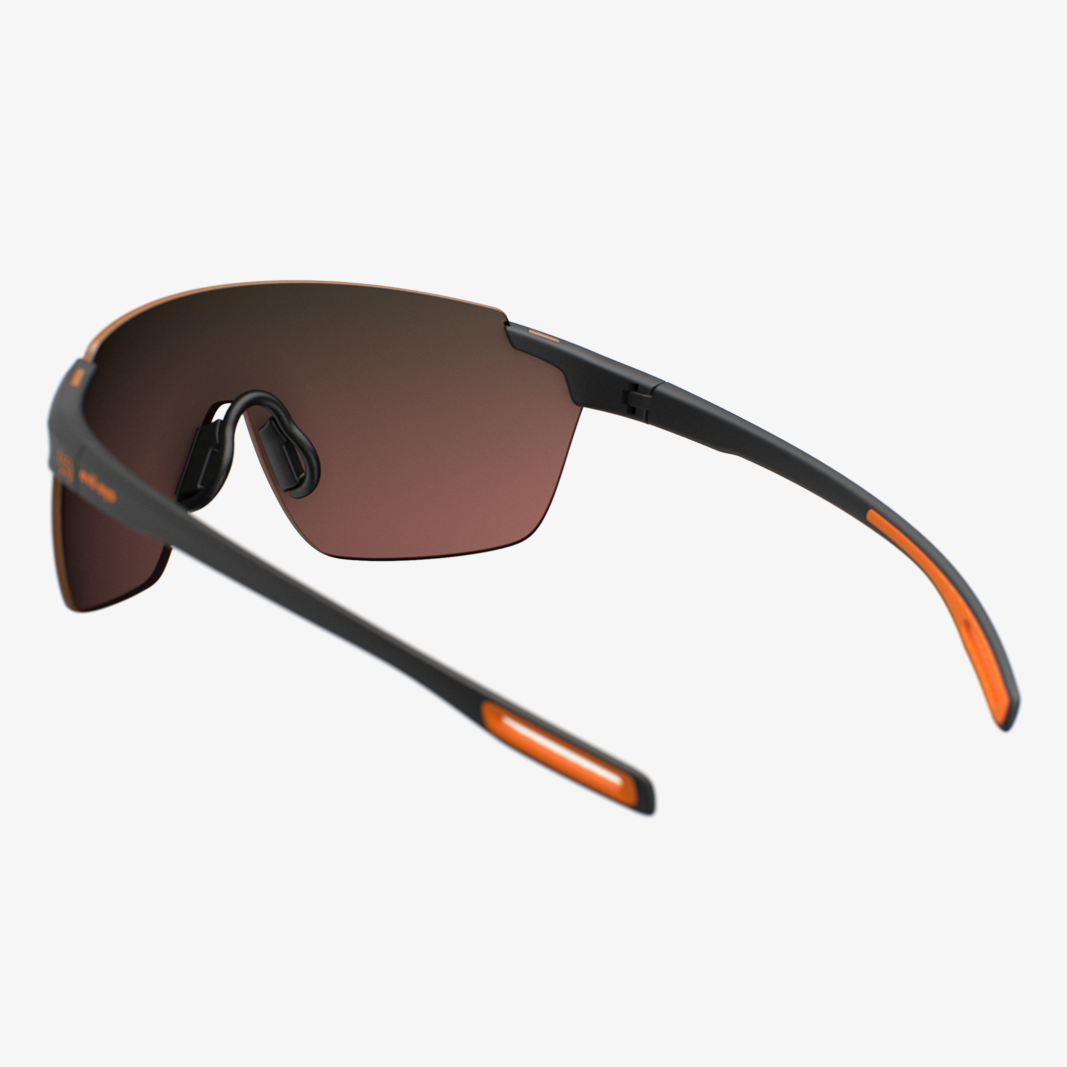 evil eye Vistair-X e029 / Black Matt LST Active Red Mirror Rückansicht