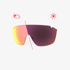 evil eye Vistair-x Wechselglas / LST Bright Vario Purple Mirror