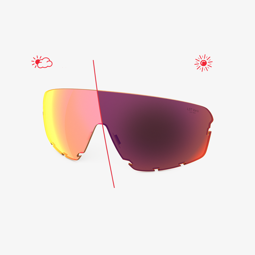 evil eye Traileye NG Wechselglas / LST Bright Vario Purple Mirror