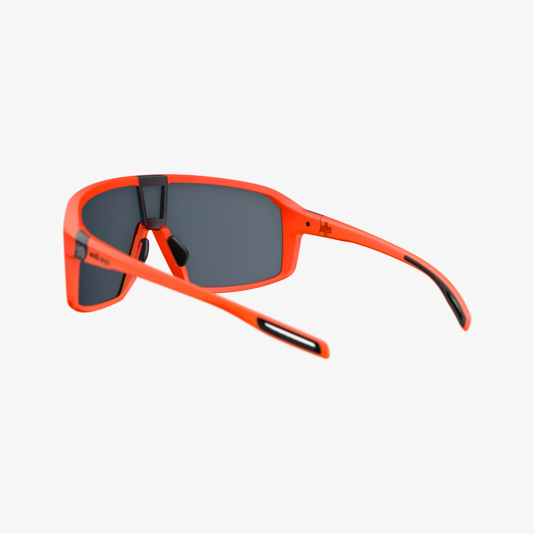evil eye Roadsense / Neon Orange Matt LST Grey Silver Mirror