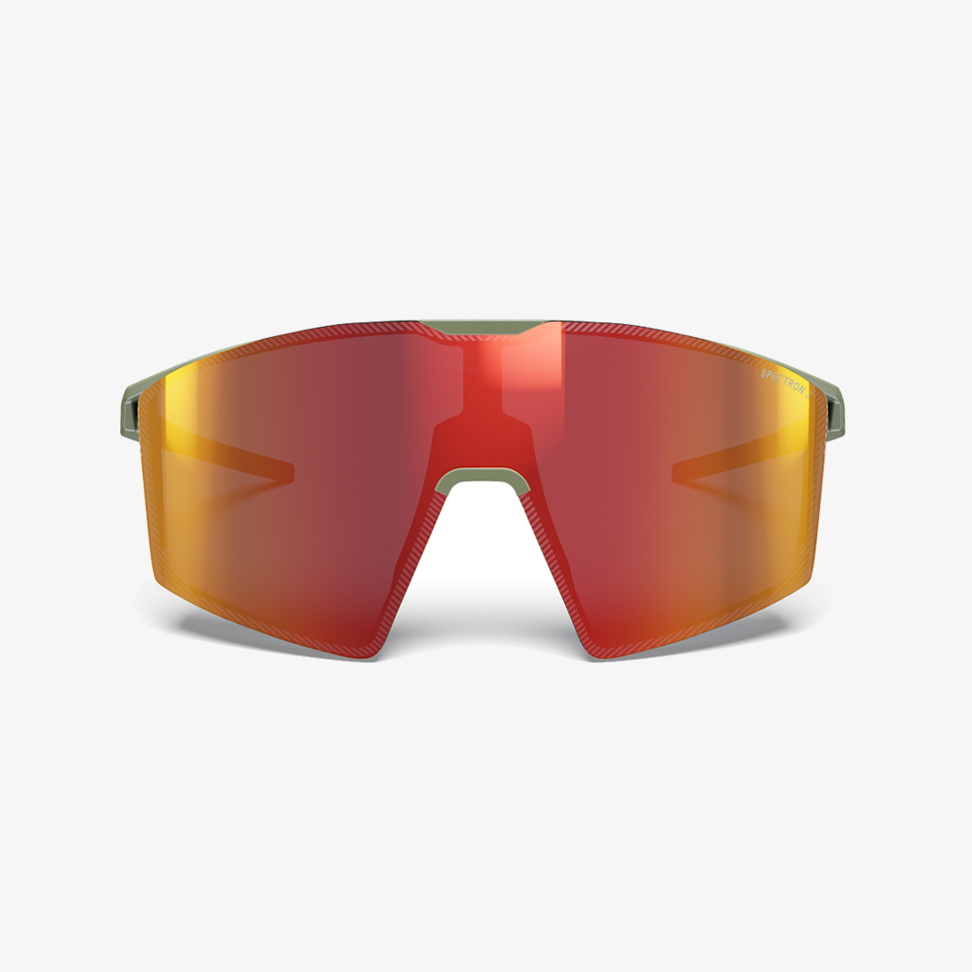 Julbo Edge Khaki - Schwarz / Spectron3 Frontansicht