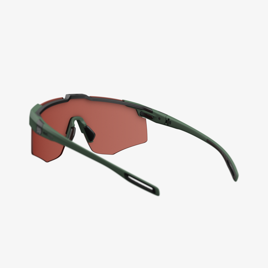evil eye Speedsense / Dark Green Matt LST Active Silver Mirror back