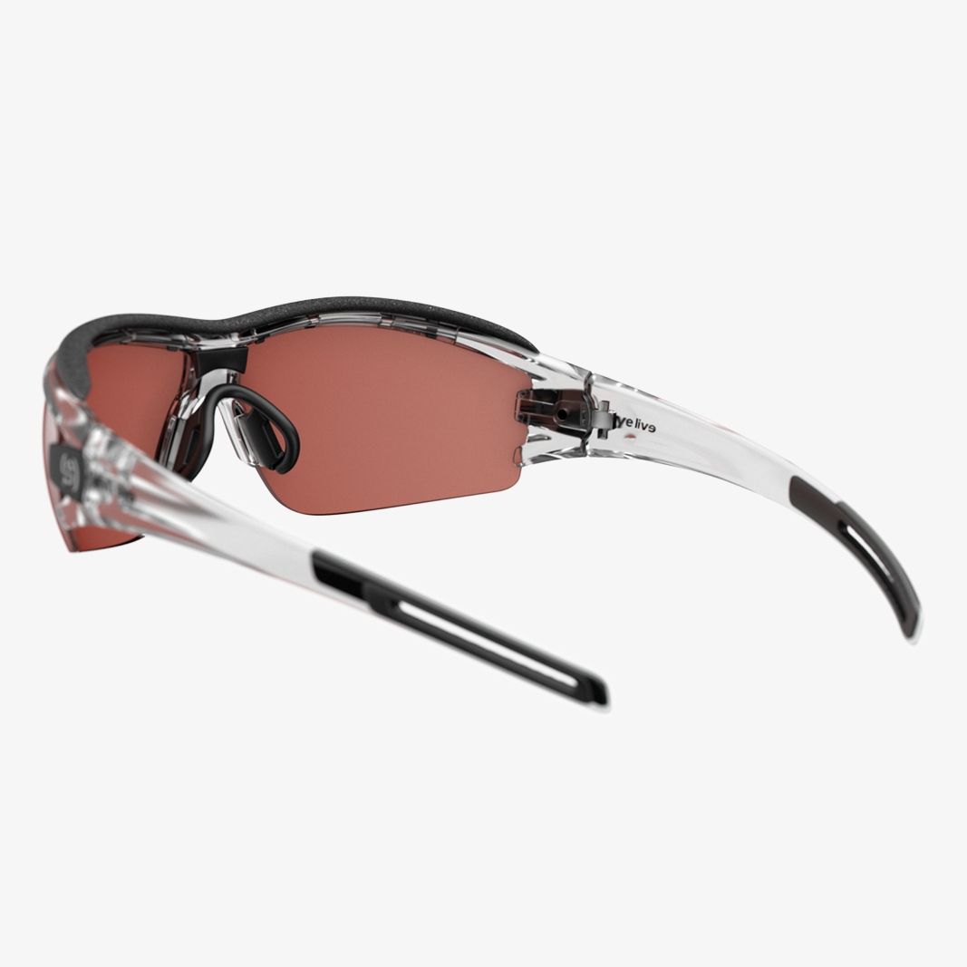 evil eye Trace Pro / Clear Transparent  LST Active Silver Mirror back