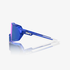 100% Korbin / Red Bull Bora HiPER Royal Blue Mirror Lens side