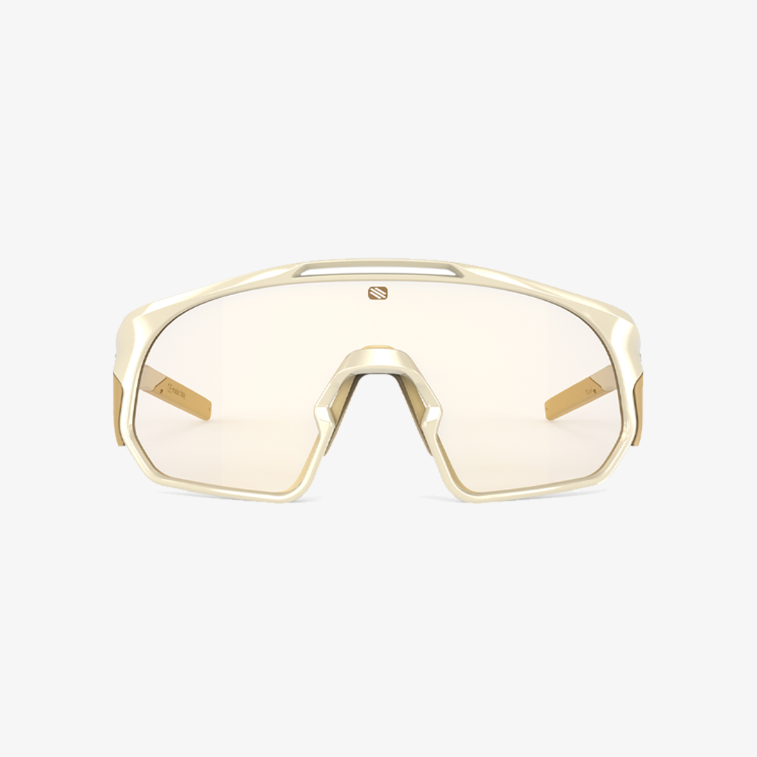 Rudy Project Stargaze / Pearl Gloss ImpactX Photochromic Laser Amber face