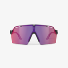 Rudy Project Spinshield Pro / Black Gloss - Multilaser Red Frontansicht