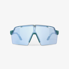 Rudy Project Spinshield Pro / Teal Matte - Multilaser Ice Frontansicht