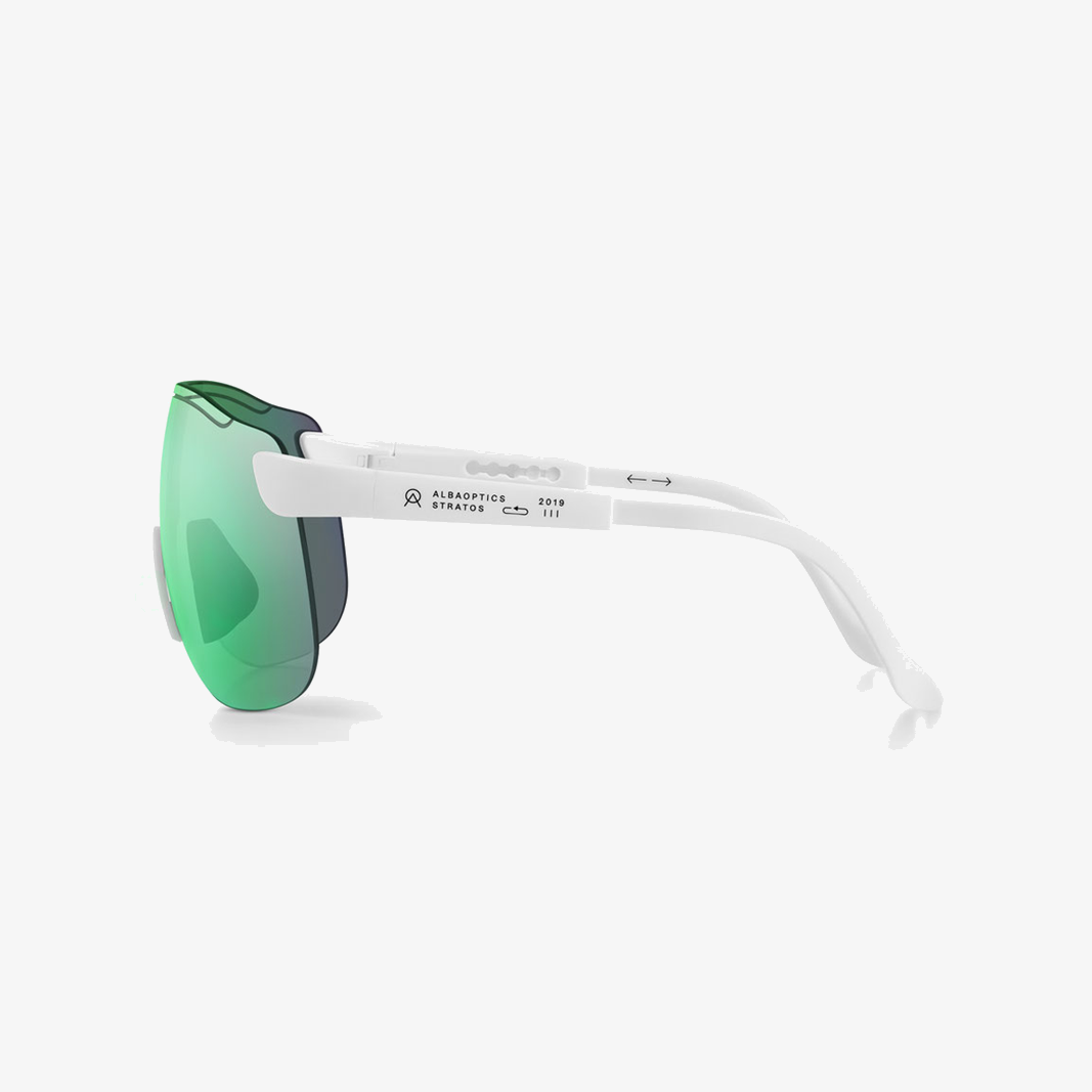 Alba Optics Stratos White / VZUM™ F-Lens BTL Photochromic Seitenansicht